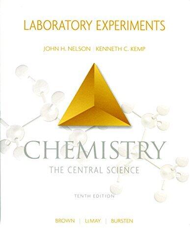 Chemistry The Central Science, Laboratory Experiments (10th Edition)