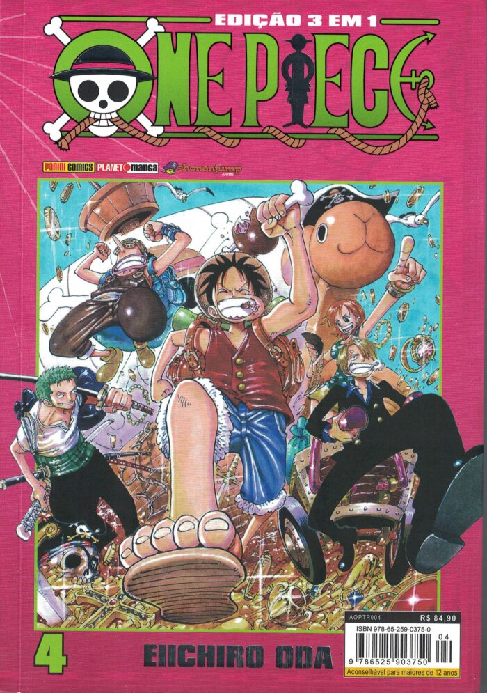 One Piece Edição 3 em 1, Vol. 4