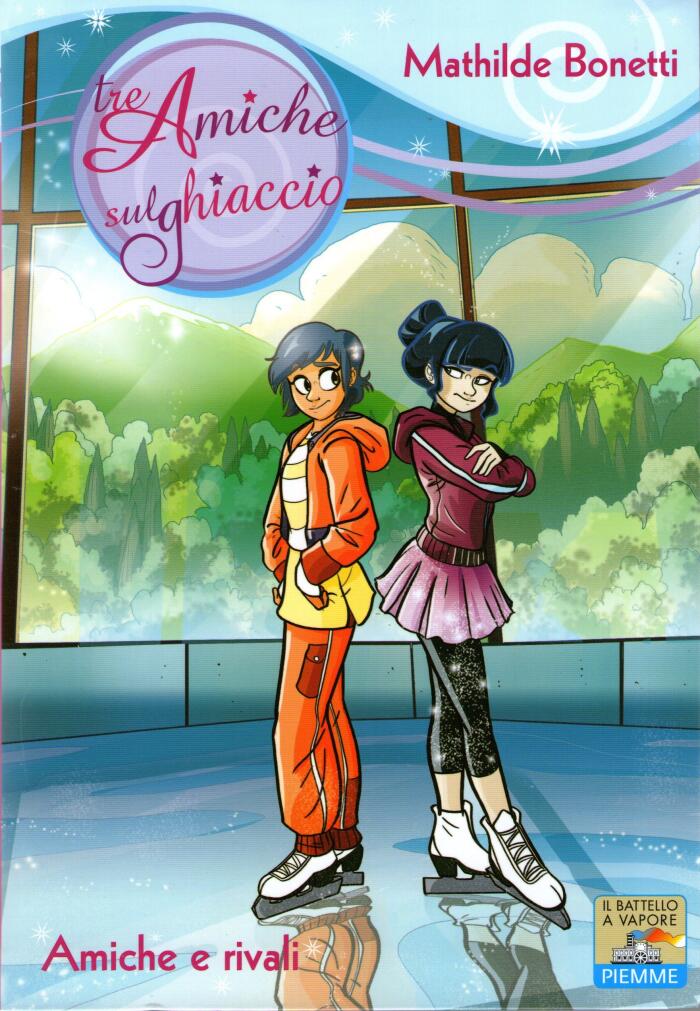 Tre amiche sul ghiaccio