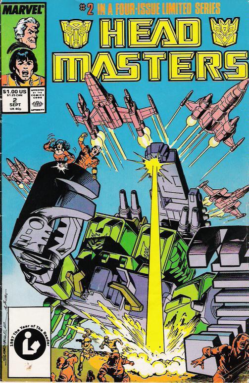 The Transformers Headmasters #2: Broken Glass!