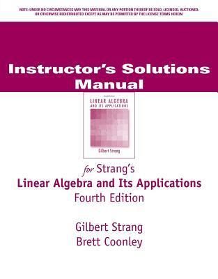Linear Algebra & Its Applications