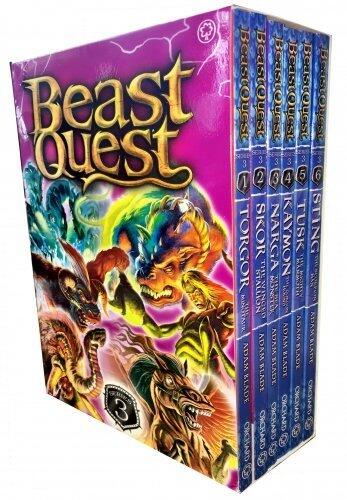 Beast Quest Box Set Series 3 The Dark Realm 6 Books Collection Set