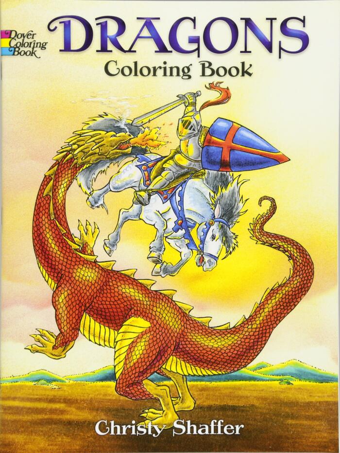 Dragons Coloring Book