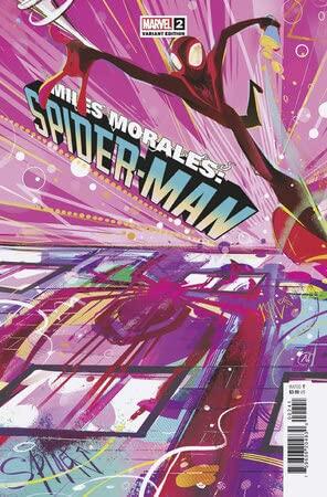 Miles Morales Spider Man #2 Baldari Graffiti Var