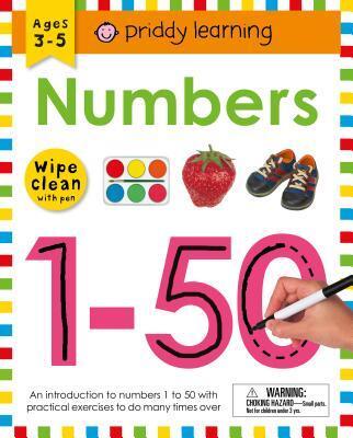 Numbers 1-50 (Wipe Clean Workbook): Ages 3-5; Wipe-Clean With Pen