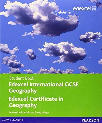Edexcel International GCSE Geography Student Book with ActiveBook CD by Milner, Steve, Witherick, Mike (2010) Paperback