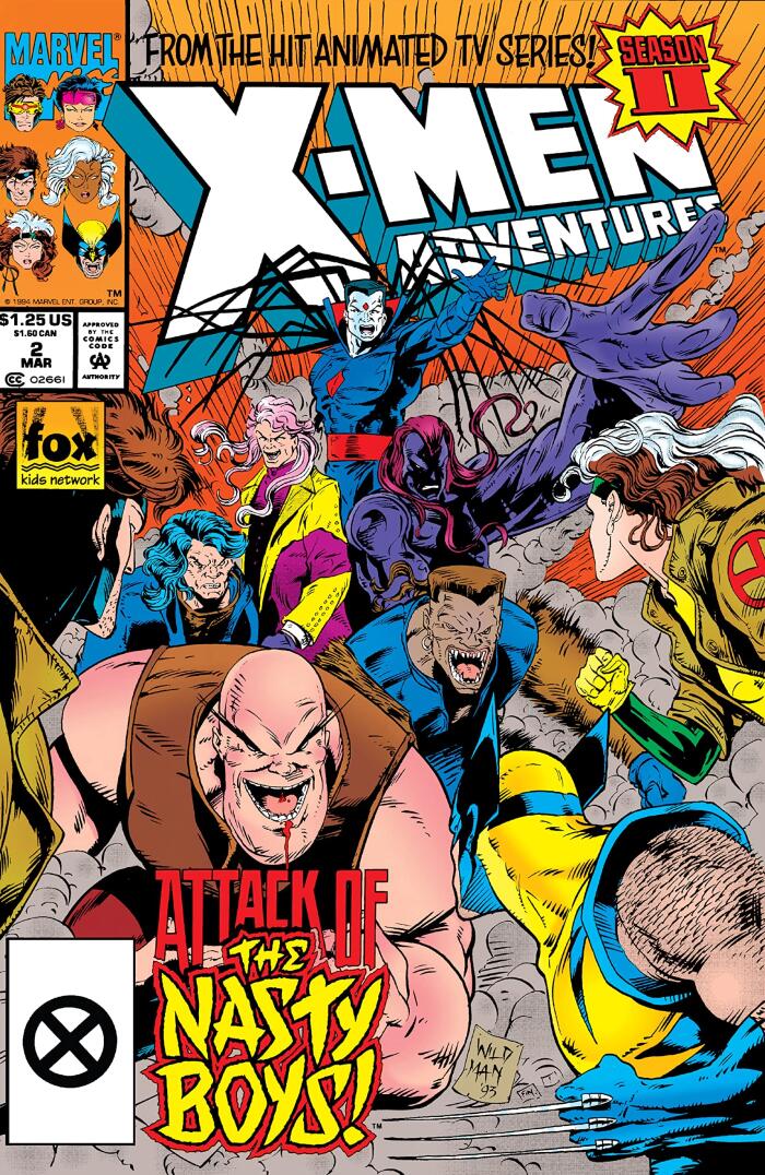 X-Men Adventures (1994-1995) #2