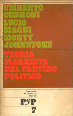 Teoría Marxista del Partido Político