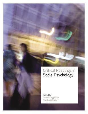 Critical Readings in Social Psychology