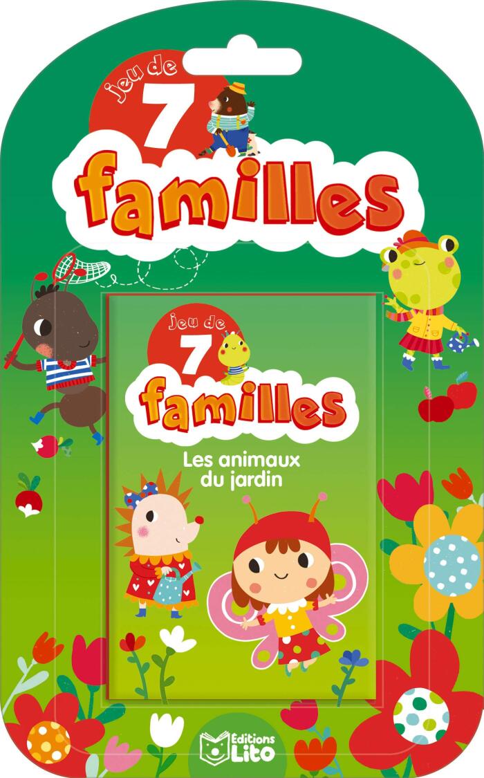JEUX 7 FAMILLES ANIMAUX JARDIN