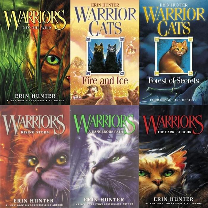 Warriors: The Original Series 6 Books Collection Set by Erin Hunter