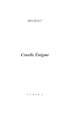 Cruelle Énigme