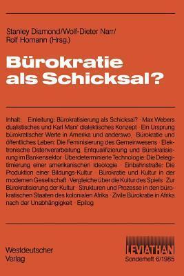Burokratie als Schicksal?