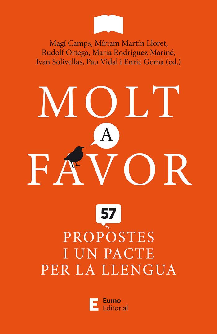 Molt a favor: 57 propostes i un pacte per la llengua