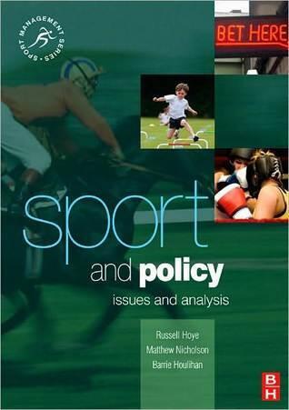 Sport and Policy: Issues and Analysis