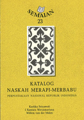 Katalog Naskah Merapi-Merbabu: Perpustakaan Nasional Republik Indonesia