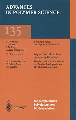 Blockcopolymers/Polyelectrolytes/Biodegradation