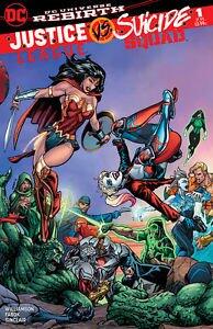 JUSTICE LEAGUE SUICIDE SQUAD #1 SLEEPING GIANT HARLEY QUINN VS WONDER WOMAN VARIANT DC COMICS