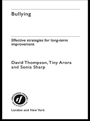 Bullying: Effective Strategies for Long-Term Change