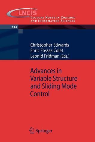 Advances in Variable Structure and Sliding Mode Control