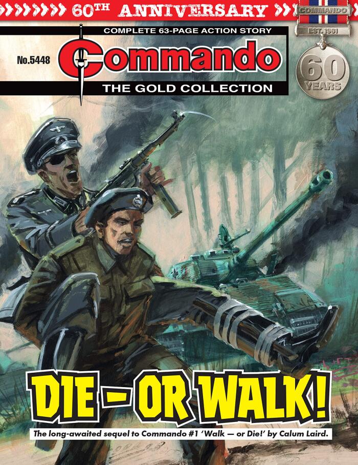 Commando #5448: Die - Or Walk!