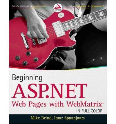 Beginning ASP.NET Web Pages with WebMatrix