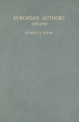 European Authors (1000-1900): A Biographical Dictionary of European Literature