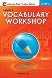 Vocabulary Workshop, Level C, Common Core Enriched Edition