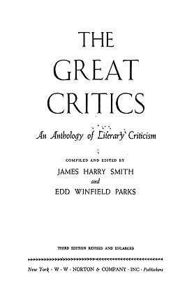Great Critics