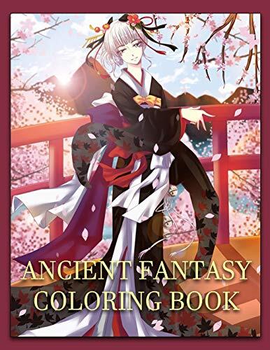 Ancient Fantasy Coloring Book: Relaxing Colouring Book for Adults and Teens, Detailed Coloring Pages