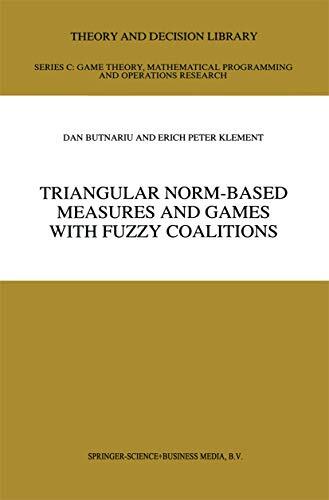 Triangular Norm-Based Measures and Games with Fuzzy Coalitions