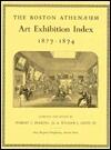 Boston Athenaeum Art Exhibition Index 1827-1874