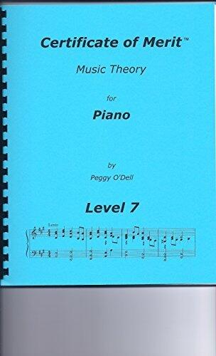 Certificate of Merit Music Theory Level 7