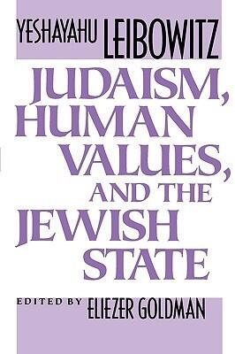 Judaism, Human Values, and the Jewish State