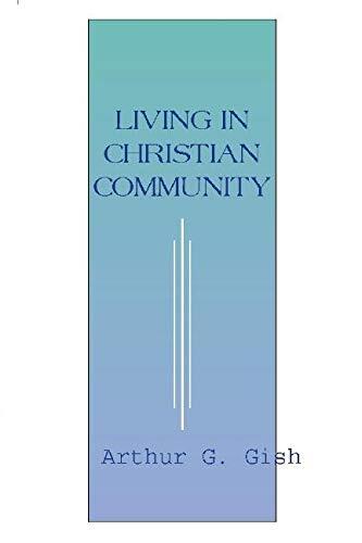 Living in Christian Community