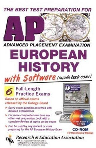 AP European History w/ CD-ROM: The Best Test Prep for the AP Exam
