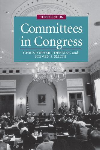 Committees in Congress, 3e