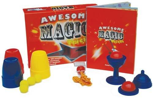 Awesome Magic Tricks - Box Set: Learn to perform over 20 awesome magic tricks. Fully illustrated instruction book and 3 brilliant magic tricks included!