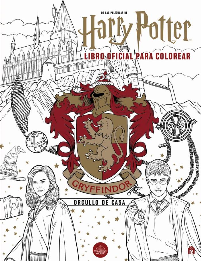 Harry Potter. Gryffindor: El libro oficial para colorear