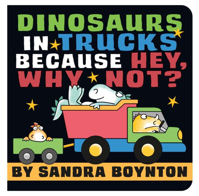 Dinosaurs in Trucks: Because Hey, Why Not?