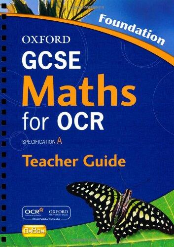 Oxford GCSE Maths for OCR: Foundation Teacher's Guide