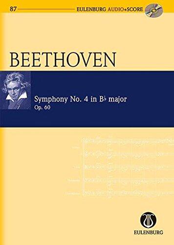 Symphony No. 4 in B-Flat Major, Op. 60: Eulenburg Audio Score Series (Vol. 87) Study Score (CD Pack)