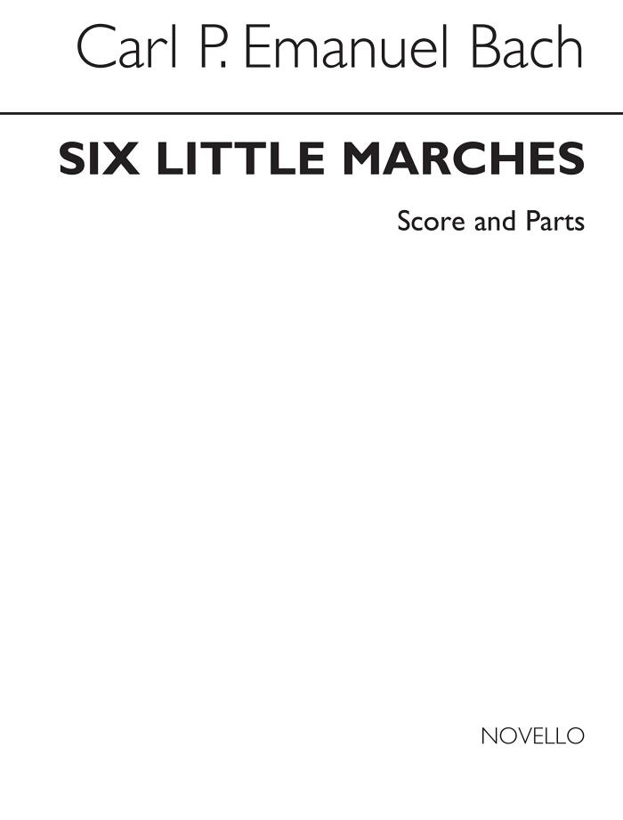 C.P.E. BACH: SIX LITTLE MARCHES