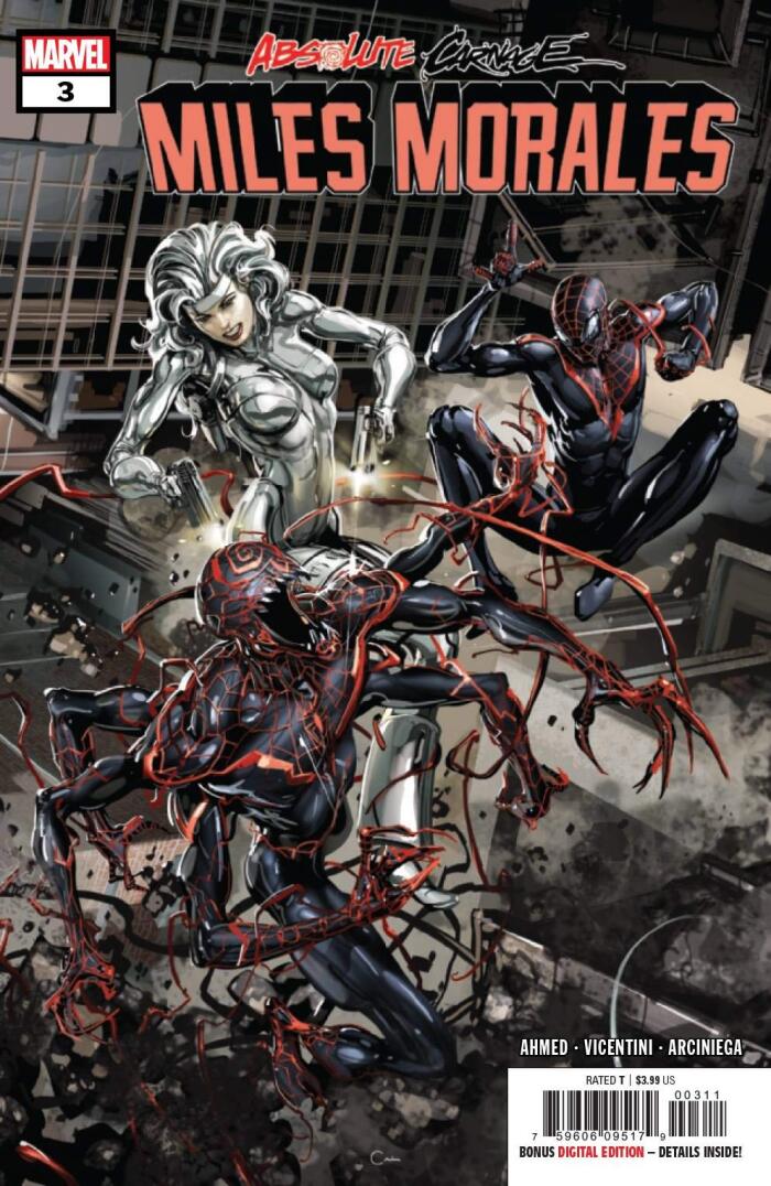 ABSOLUTE CARNAGE MILES MORALES #3 STNDRD