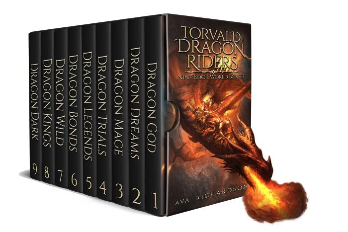 Torvald Dragon Riders: Nine Book World Boxset