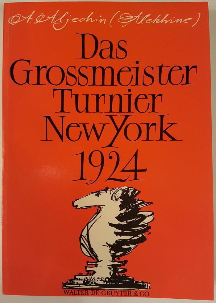 Das Grossmeister-Turnier New York 1924