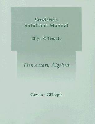 Elementary Algebra-Student Solutions