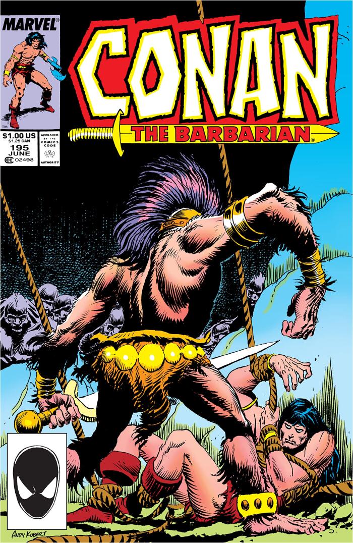 Conan The Barbarian (1970-1993) #195
