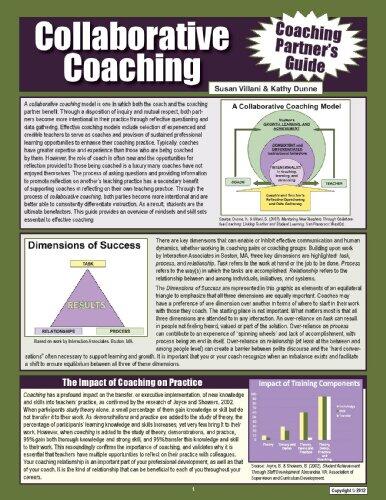 Collaborative Coaching: Coaching Partner's Guide