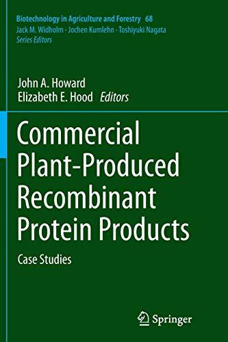 Commercial Plant-Produced Recombinant Protein Products: Case Studies